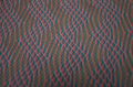 Polyester ploy spandex jacquard knitted yarn dyed elastic dyed printed fabric 5