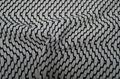 Lurex cannetille gold silver metallic stripe yarn dyed knitted elastic fabric 