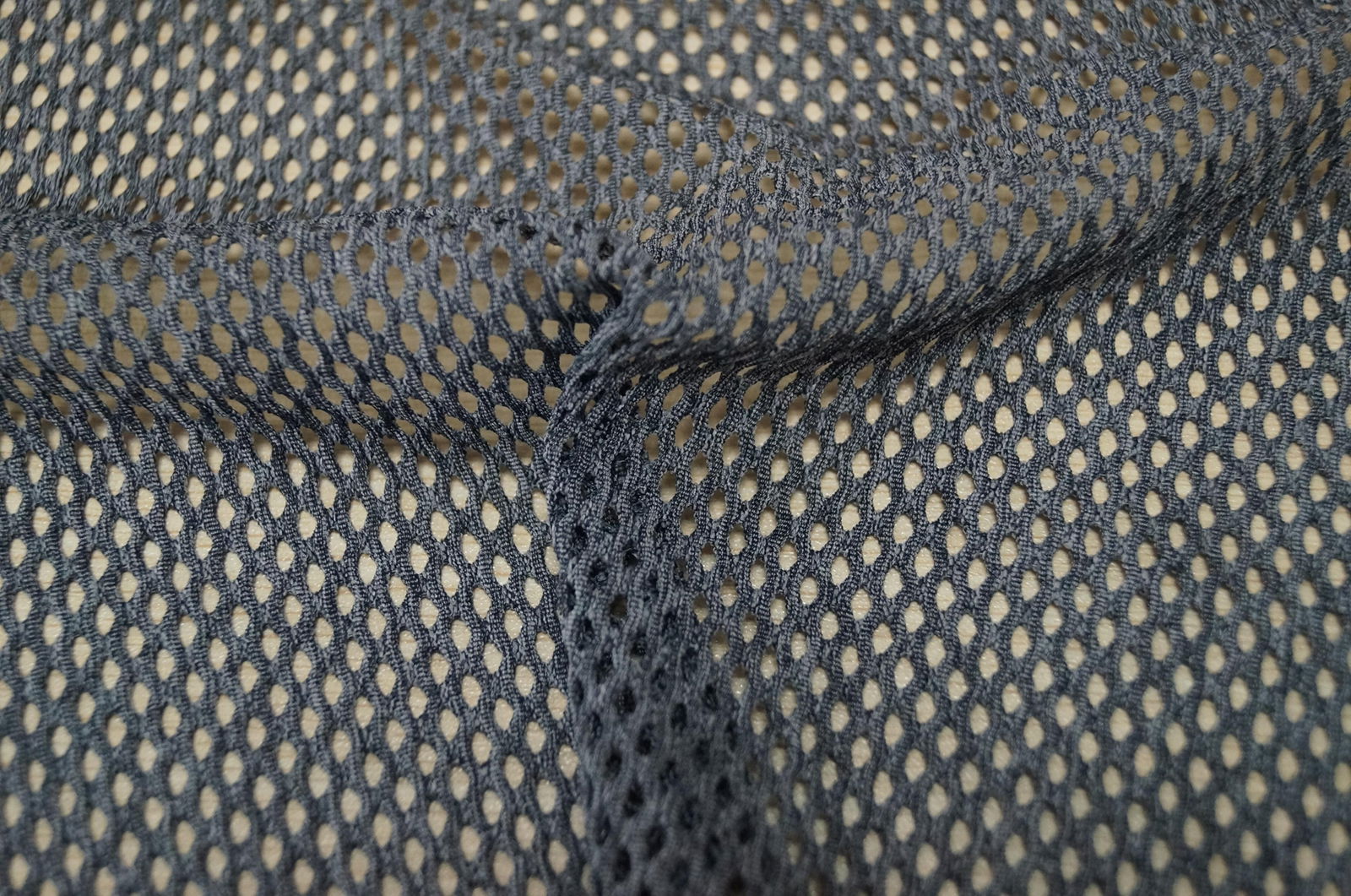 Nylon polyester spandex mesh net jacquard knitted elastic fabric 4