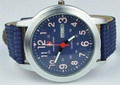 Swiss design army watch glow watch with