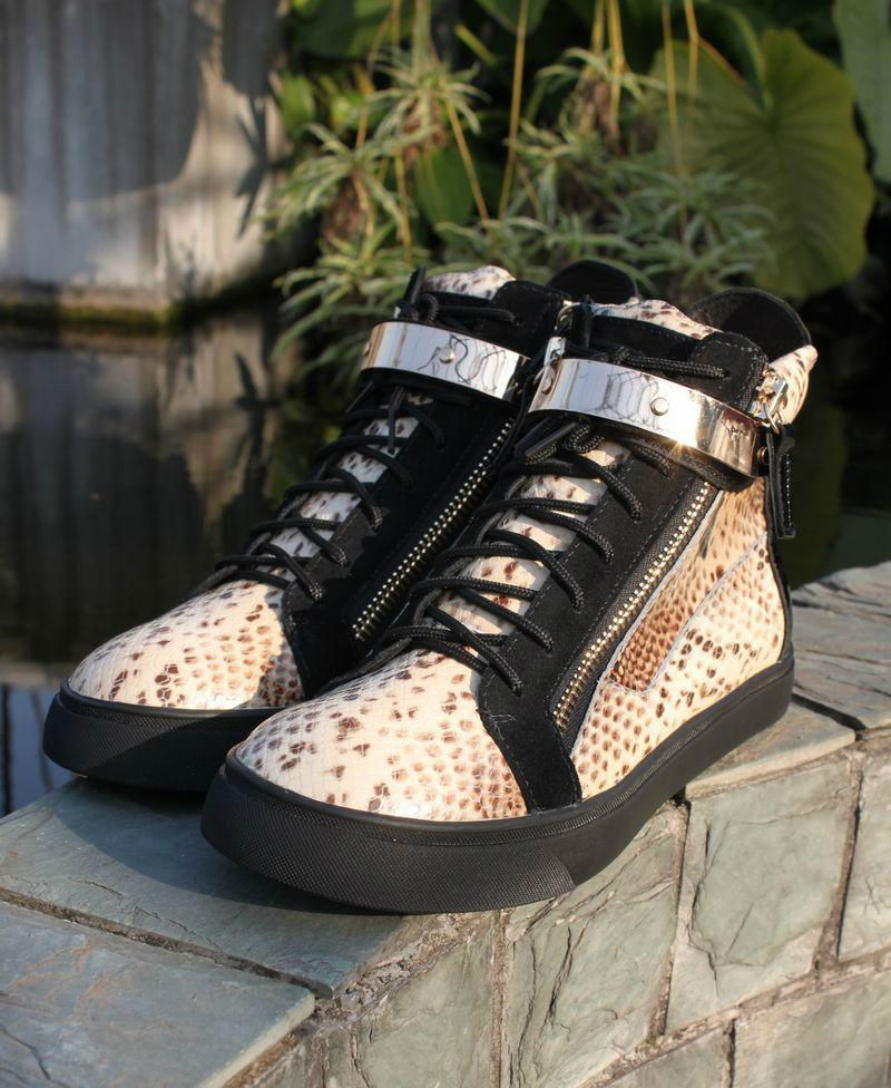 New 2015 Fashion Snakeskin pattern leather top quality men's shoes handmade