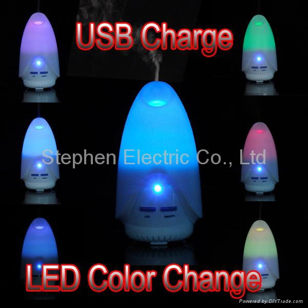 Air Humidifier Purifier LED Color Change Aroma Diffuser SD-F:005 2