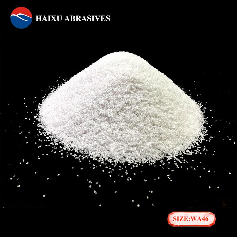 固结磨具用白刚玉46#一级砂F标磨料 4