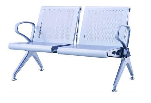 2-Seater Steel Powder Painted China Airport Waiting Chair