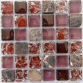 Glass Mosaic of ice to crack 1