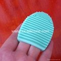 Silicone Makeup Brush Cleaning Cleaner Silicone Makeup Brush Egg 5