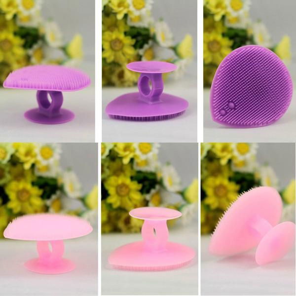 Factory Price Heart-Shape Silicone Face Brush
