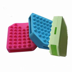 Double-sided Silicone Massage Bath Brushes Silicone Facial Brush