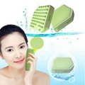 Double-sided Silicone Massage Bath Brushes Silicone Facial Brush 5