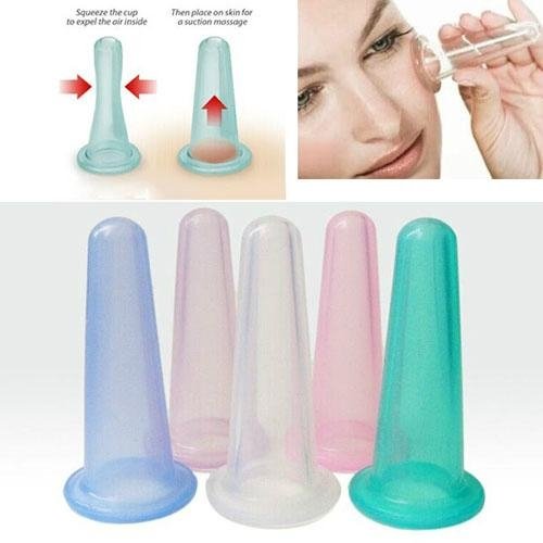 Medical Vacuum Massage MINI Silicone Cups Cupping Anti-cellulite Therapy Cups