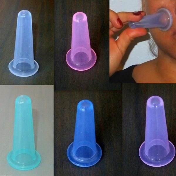Medical Vacuum Massage MINI Silicone Cups Cupping Anti-cellulite Therapy Cups 5