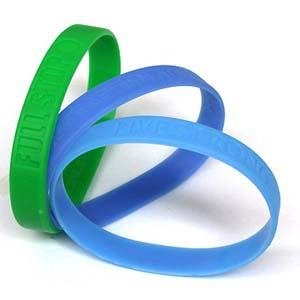 Silicone Personalized Wristbands