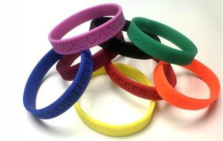 Silicone Personalized Wristbands 2