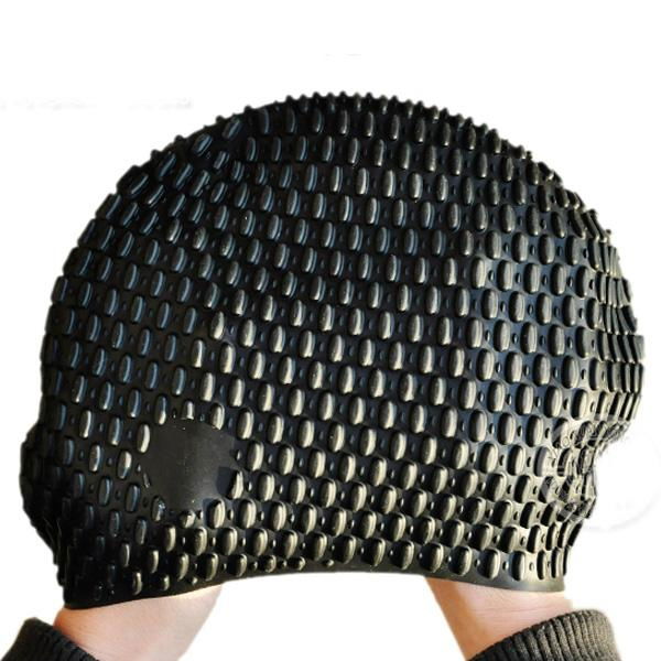 High Quality and Fashion Design Silicone Ear Waterproof Swim Caps