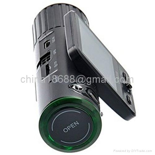 5MP Dual Lens Car DVR Car Black Box HD with G-Sensor and GPS drive route record 5