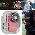 Waterproof Mini DVR for Outdoor Sports with 2 Million CMOS Sensor 1