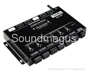 Soundmagus 12 Channel Line Converter With Summing, Auto-on And Bluetooth Input