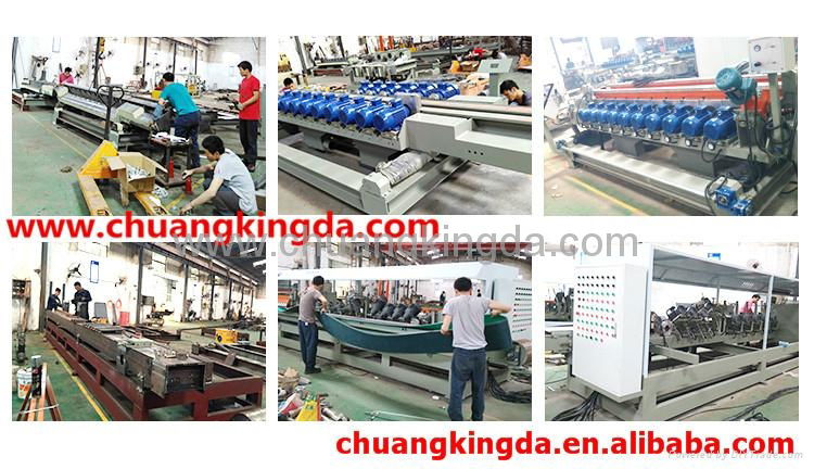 Double Side Squaring Chamfering Production Line 2