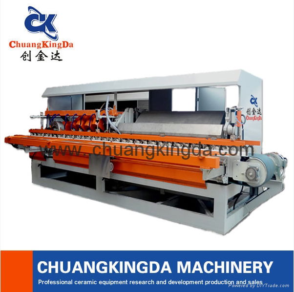 Automatic ceramic tiles marble arc edge polishing machine