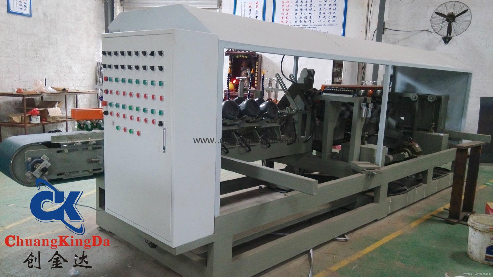 Automatic ceramic tiles marble arc edge polishing machine 5