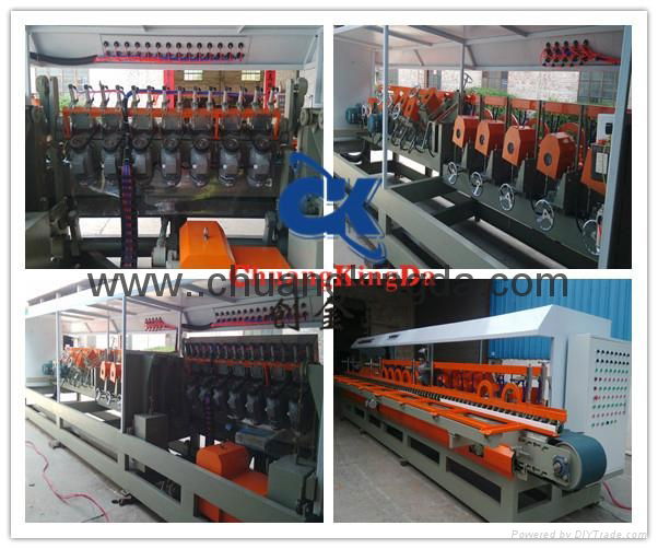 Full Automatic Ceramic Tile Marble Stairs Step Arc-edge Polishing Machine 5