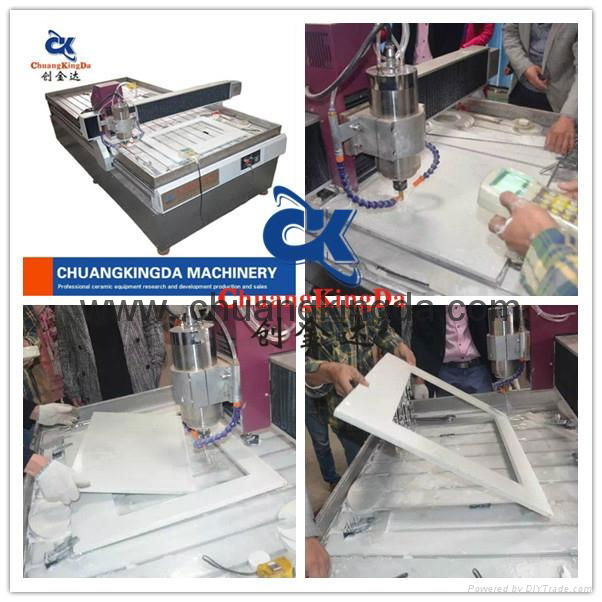 Automatic Stone Marble Granite Ceramic Tile Table Dig Holing Machine 2