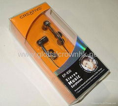 Creative EP830 niose isolating in-ear headphones in box