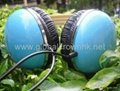 hot sale colorful mp3 player earphones headpones