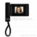 4 Wire,2 Wires Touch Button Color Video Door Phone Peephole intercom system 4