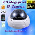 5.0 2.0 Megapixel Full HD 1080P IP CCTV POE P2P Onvif Web Security Camera 5