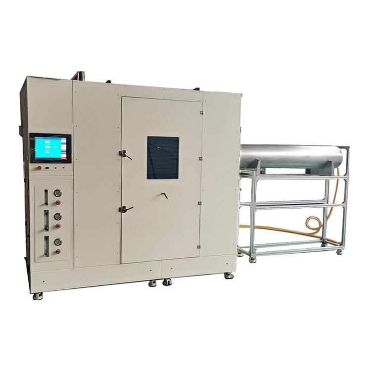 Rain spray test chamber