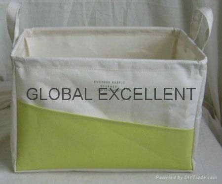 Sell cotton fabric laundry basket 2