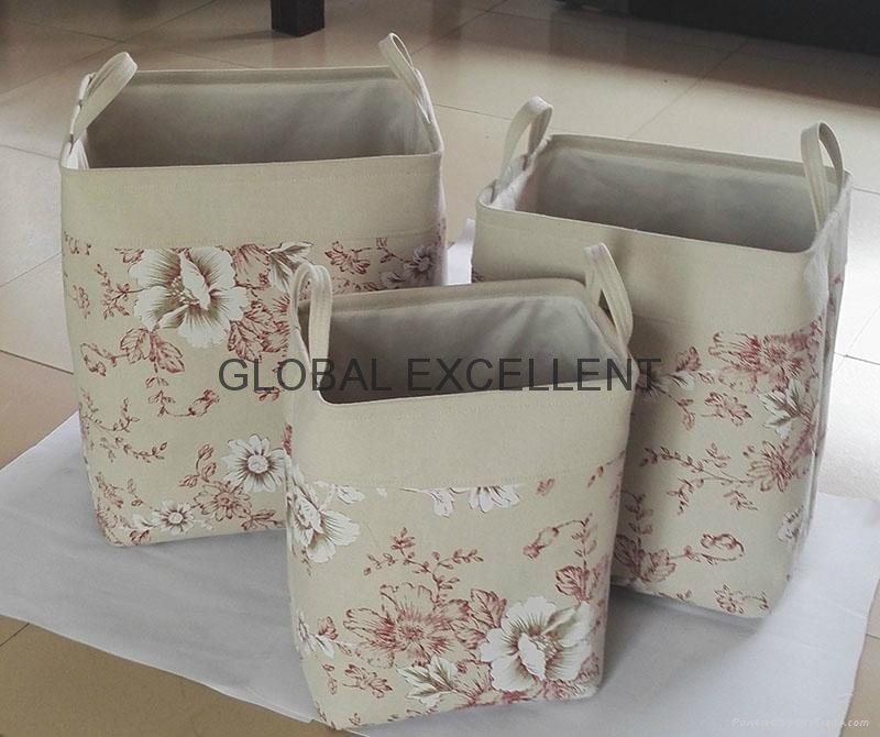 Sell cotton fabric laundry bag 4