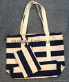 canvas beach bag