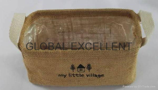 Sell cotton fabric storage bag 5