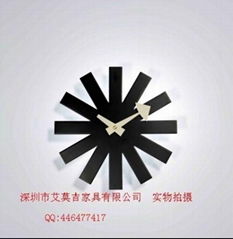 Asterisk clock