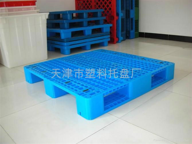 天津塑料托盘厂家，塘沽叉车塑料托盘价格，一次性出口塑料托盘 3