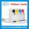 2013 newest 160ml stable ink tank for canon/hp diy ciss 