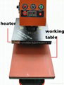 60*80cm YXD-A8 air operated single station heat press machine 
