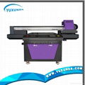 2016 newest DX5 two printer heads uv flatbed printer