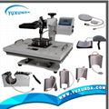 hot 8 in 1 multifunctional heat press machine