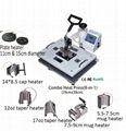 YUXUNDA Own Developed Mini 8 in 1 combo machine with CE be on sale 