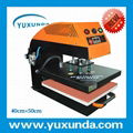 60*80cm YXD-A8 air operated single station heat press machine 