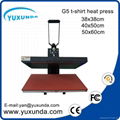 CE Approved Manual Semi-automatic Heat Sublimation Transfer Machine Plain Press 