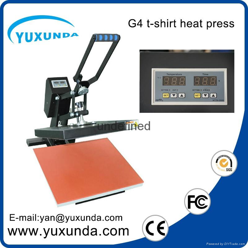 CE Approved Manual Semi-automatic Heat Sublimation Transfer Machine Plain Press  5