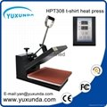 CE Approved Manual Semi-automatic Heat Sublimation Transfer Machine Plain Press 