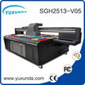 6pcs gh2220 printhead digital inkjet uv printing machine with big size 