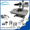 Cost Saving 15*20cm smaller size swing away plain press machine 