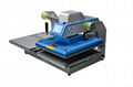 Pneumatic two worktable digital heat press machine