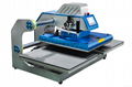 Pneumatic two worktable digital heat press machine